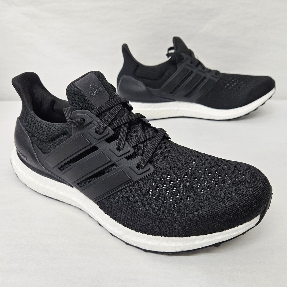 Adidas Ultraboost 1.0 Running Shoes HQ4201 Core Black White‎ Men's Size 9